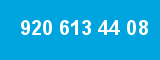 920 613 44 08 920 613 44 08